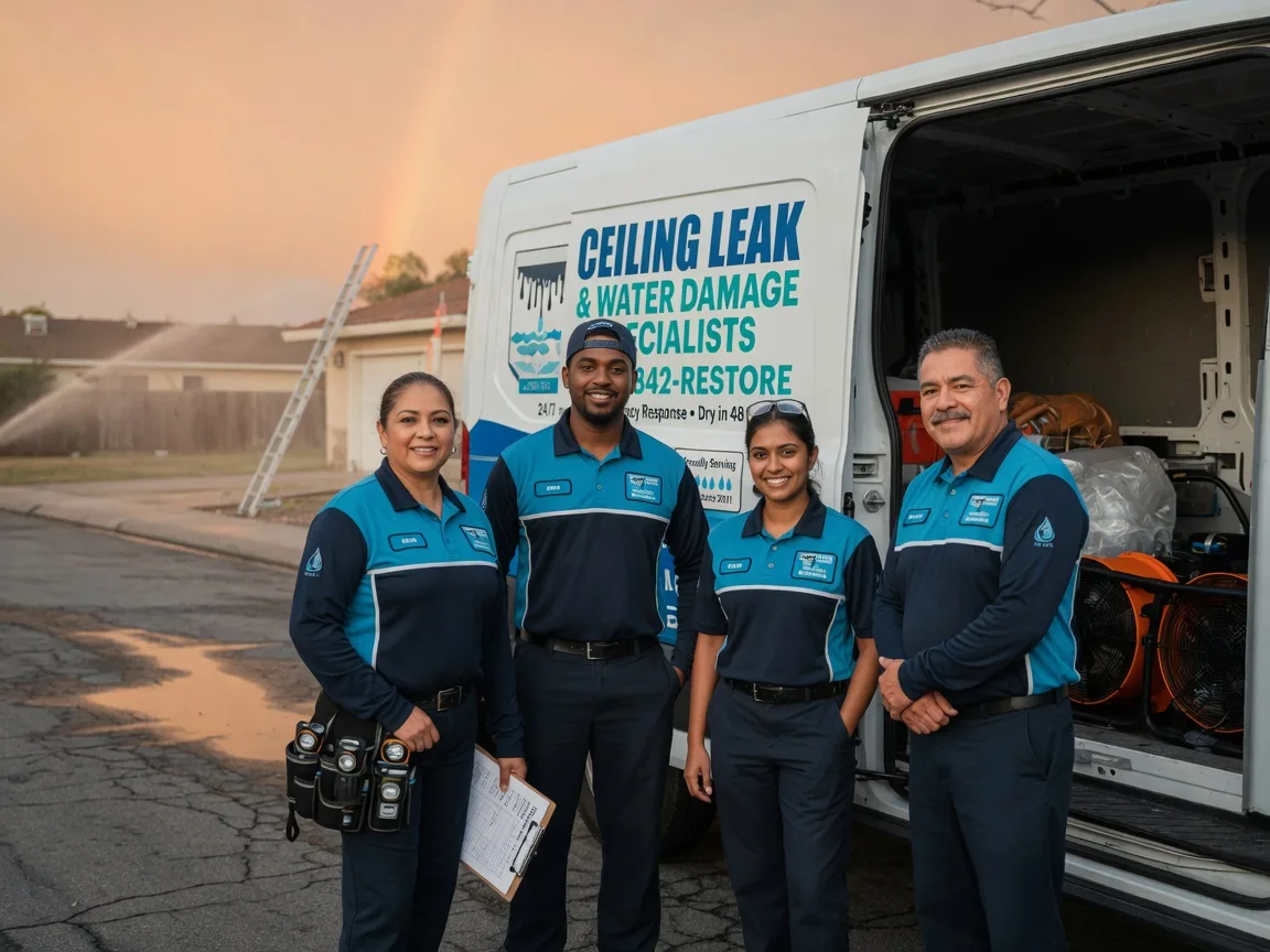Ceiling Leak Cleanup company in Danforth, IL